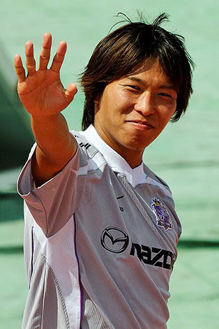 SATO Hisato grabbed the first goal (photo from June) - stefanole